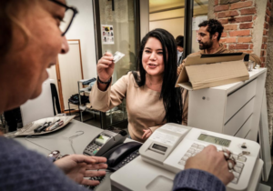 Simulation dans un magasin de vente 